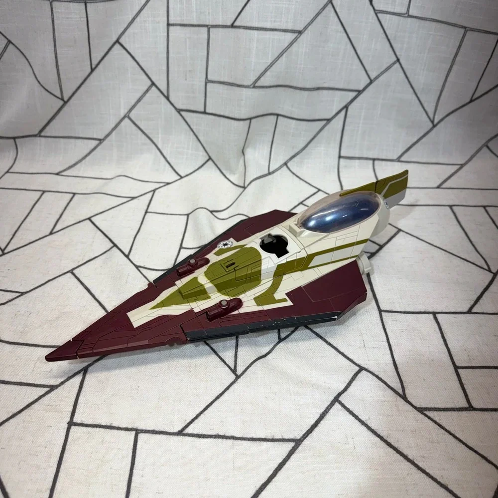 Star Wars‎ jedi Starfighter OS Maroon Incomplete Parts Repair